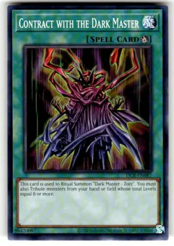 Yugioh 25th Anniversary Contract With The Dark Master DCR-EN087 Common NM - Image 1