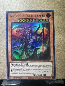 Yugioh! Vouiburial, the Dragon Undertaker - LEDE-EN087 - Ultra Rare - 1st Editio - Image 1
