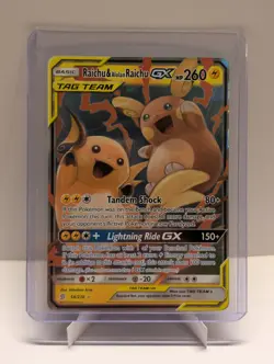 Raichu & Alolan Raichu GX 54/236 - Pokemon TCG - Unified Minds NM - Image 2
