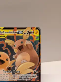 Raichu & Alolan Raichu GX 54/236 - Pokemon TCG - Unified Minds NM - Image 5