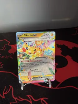 3 Card Pokemon TCG Pikachu ex 057/217 Ascended Heroes-Pikachu-Raichu-gift-mint - Image 2