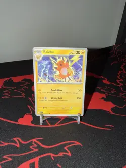 3 Card Pokemon TCG Pikachu ex 057/217 Ascended Heroes-Pikachu-Raichu-gift-mint - Image 3