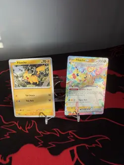 3 Card Pokemon TCG Pikachu ex 057/217 Ascended Heroes-Pikachu-Raichu-gift-mint - Image 5