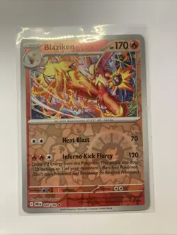 Pokemon Destined Rivals Reverse Holo - 042/182 - Blaziken - Image 1