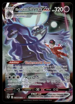Pokemon Cards Shadow Rider Calyrex VMAX TG18/TG30 Astral Radiance TG NM - Image 1