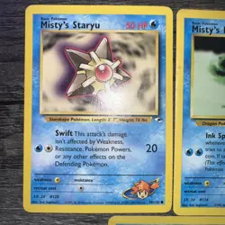 Mistys Lot Gym Heroes - Pokemon TCG - 2000 5 card lot - Image 2