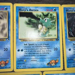 Mistys Lot Gym Heroes - Pokemon TCG - 2000 5 card lot - Image 3