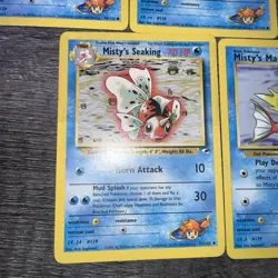 Mistys Lot Gym Heroes - Pokemon TCG - 2000 5 card lot - Image 5