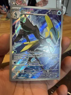 Pokemon Card TCG - Inteleon 142/132 Illustration Rare Mega Evolution Near Mint - Image 2