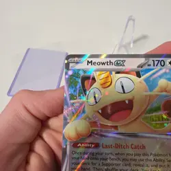 Pokemon Cards Meowth EX 062/088 Perfect Order pack fresh - Image 4