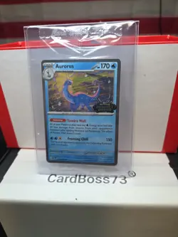 Aurorus (Perfect Order Stamped) 024/088 SEALED Cosmos Holo PROMO CARD - Image 1
