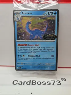 Aurorus (Perfect Order Stamped) 024/088 SEALED Cosmos Holo PROMO CARD - Image 4