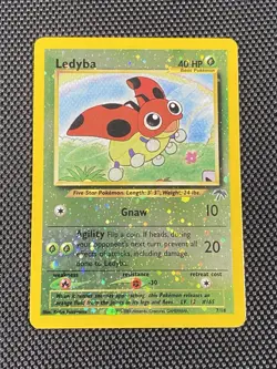 Ledyba 7/18 Reverse Holo Southern Islands 2001 Pokemon Card 🌈 WotC Vintage - Image 1