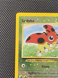 Ledyba 7/18 Reverse Holo Southern Islands 2001 Pokemon Card 🌈 WotC Vintage - Image 2
