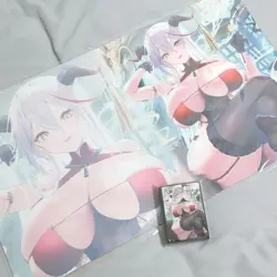 Playmat Sleeve Set Compatible with YuGiOh Pokemon Card Vanguard 60 - Image 1