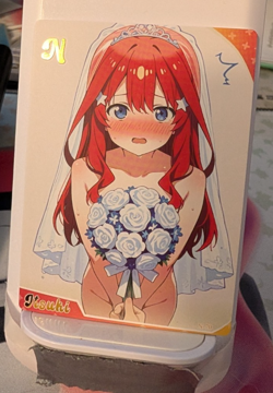 Itsuki Nakano N-70 GP2 Genki Parade 2 Goddess Story Anime Waifu Card - Image 1