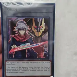 Konami Yu-Gi-Oh! Declan G D/D/D Doom King Armageddon Foil Token Card TKN5-EN035 - Image 2