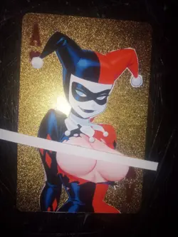 Waifu Harley Quinn Gold Card - Image 1