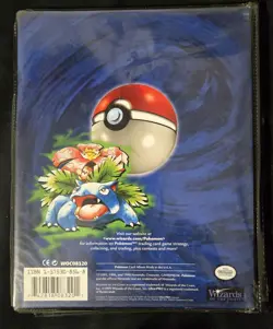 Pokemon TCG WOTC 1999 Base Set Trading Card Folder Binder 4 Pocket **DAMAGED** 742818083201 - Image 3