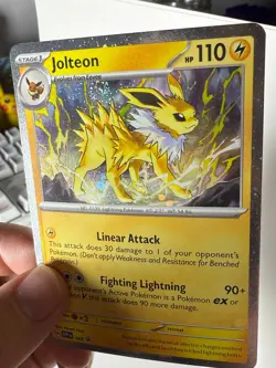 Jolteon SWIRL - 169 (Cosmos Holo) 169 Sv: Scarlet & Violet Promo Cards Holo - Image 1