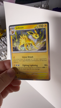 Jolteon SWIRL - 169 (Cosmos Holo) 169 Sv: Scarlet & Violet Promo Cards Holo - Image 2