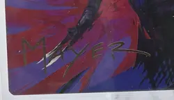 Gold Stamped Shredder’s Technique - MTG Art Series: TMNT 7/54 - Image 2