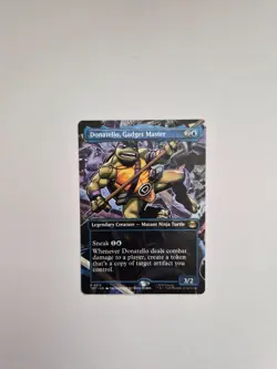 MTG: Teenage Mutant Ninja Turtles - Donatello, Gadget Master #212 - Borderless - Image 1