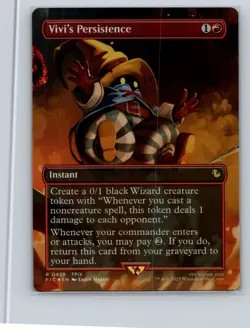 Vivi's Persistence (Borderless) Commander: Final Fantasy Foil - Image 1