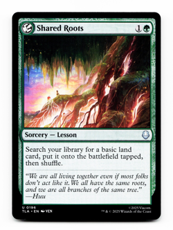 Shared Roots X4 [Avatar: The Last Airbender] MTG PLAYSET - TLA 0196 NM 🌳 - Image 2