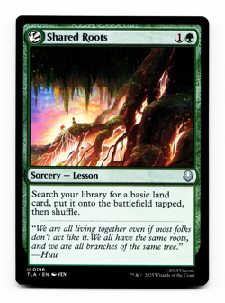 Shared Roots X4 [Avatar: The Last Airbender] MTG PLAYSET - TLA 0196 NM 🌳 - Image 4