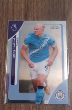 2025-26 Topps Chrome Premier League - Erling Haaland #125 - Image 1