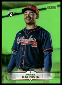 2025 Stadium Club #61 Drake Baldwin Lime Green - Image 1