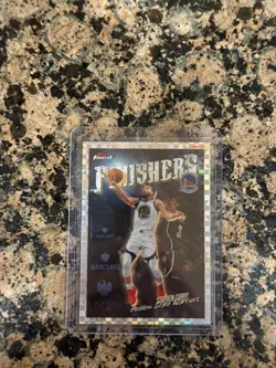 2025-26 Topps Finest Steph Curry Finishers X-Fractor FI-4 Warriors 🔥 - Image 1