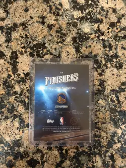 2025-26 Topps Finest Steph Curry Finishers X-Fractor FI-4 Warriors 🔥 - Image 2
