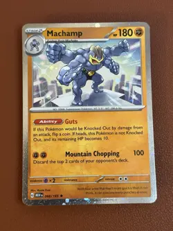Machamp 068/165 Cosmos Holo - Sam's Club Exclusive Promo - Pokemon TCG: 151 - NM - Image 2