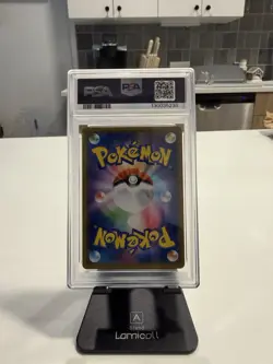 2019 POKEMON JPN SUN & MOON MIRACLE TWINS #029 MEWTWO & MEW GX PSA 9 - Image 2