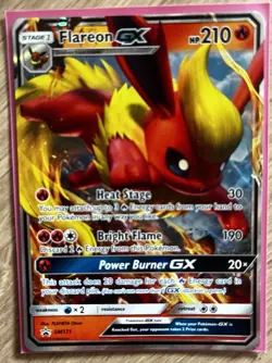 Pokemon TCG Flareon GX Sun & Moon SM171 Holo Promo Promo - Image 1