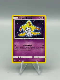 Pokemon Sun & Moon Shining Jirachi 42/73 - Image 1
