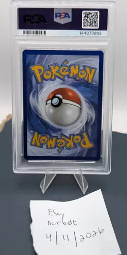 2025 Pokemon MEP EN Alakazam MEG PC ETB 009 Pokemon Center Stamped PSA 10 - Image 3