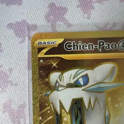 CHIEN-PAO ex 274/193 PALDEA EVOLVED Gold Secret Rare Full Art Pokemon - Image 4