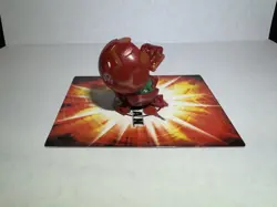 Bakugan Battle Brawlers Pyrus Juggernoid Red Open Core B1 Classic 400G W/Card - Image 4