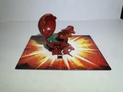 Bakugan Battle Brawlers Pyrus Juggernoid Red Open Core B1 Classic 400G W/Card - Image 5