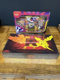Pokemon 1X Team Rocket's Moltres ex UPC & 1X MEGA LATIAS Ex Factory Sealed. - Image 3