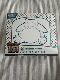 151 Pokemon Center Exclusive Elite Trainer Box ETB - New sealed - Image 1