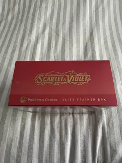 Scarlet and Violet Base Koraidon Pokemon Center Elite Trainer Box ETB New Sealed - Image 2