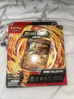 2024 Pokemon Deluxe Battle Deck Ninetales ex Box NEW SEALED - Image 1