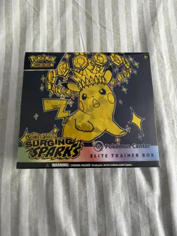 Pokemon TCG Pokemon Center Surging Sparks Elite Trainer Box ETB New Sealed - Image 1