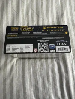 Pokemon TCG Pokemon Center Surging Sparks Elite Trainer Box ETB New Sealed - Image 2
