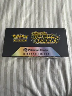 Pokemon TCG Pokemon Center Surging Sparks Elite Trainer Box ETB New Sealed - Image 4