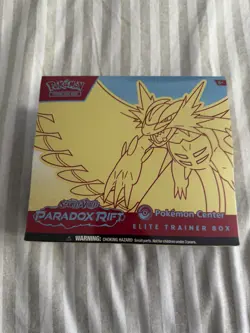 Paradox Rift Pokemon Center Roaring Moon Elite Trainer Box ETB New Sealed - Image 1